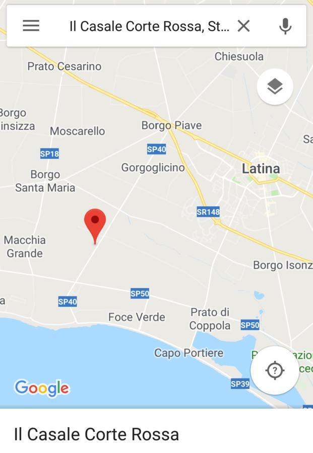 Il Casale Corte Rossa Латина Екстериор снимка